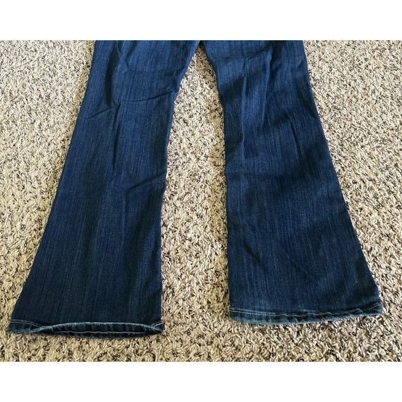 Simply Vera Wang Women's Blue Bootcut Whiskered Jeans Size 14‎ - Picture 7 of 8